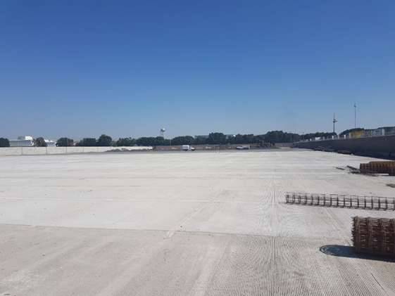 Foto 3: Terracerías para patio de maniobras, Villagrán