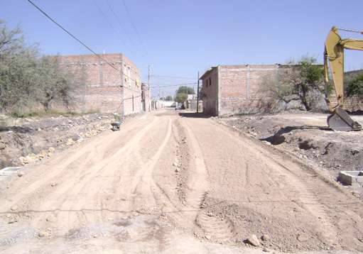Foto 3: Pavimento de concreto hidráulico, calle Tlaxcala